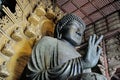 The Great Buddha Daibutsu-Den at Todai-ji temple in Nara, Japa Royalty Free Stock Photo