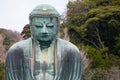 The Great Buddha (Daibutsu) in the Kotoku-in Temple, Kamakura, J Royalty Free Stock Photo