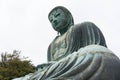 The Great Buddha (Daibutsu) in the Kotoku-in Temple, Kamakura, J Royalty Free Stock Photo