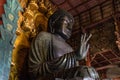 The Great Buddha (Daibutsu) in the main hall of the Todaiji Temple, Nara, Japan TÃÂdai-ji Nara Japan