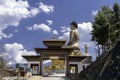 The Buddha Dordenma in the city of Thimphu in Bhutan