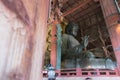 The Great Buddha Daibutsu-Den at Todai-ji temple in Nara, Japa Royalty Free Stock Photo