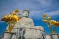 The Great Buddha Hyogo Daibutsu at Nofukuji Temple in Kobe Royalty Free Stock Photo