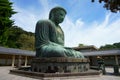 Great Buddha of Kamakura Daibutsu is a massive bronze statue of Amitabha, located on the