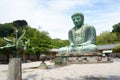 Great Buddha of Kamakura Daibutsu is a massive bronze statue of Amitabha, located on the