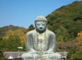 Great Buddha statue in Kamakura Royalty Free Stock Photo