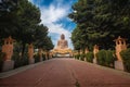 The Great Buddha Statue in Bodhgaya, India