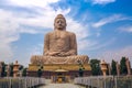 The Great Buddha Statue in Bodhgaya, India Royalty Free Stock Photo