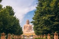 The Great Buddha Statue in Bodhgaya, India Royalty Free Stock Photo