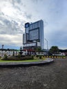 Great building tall high white park mini aesthetic cool office scenery nice view