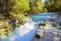 Great canyon of Soca river, Slovenia Royalty Free Stock Photo