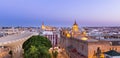 Seville at night, Spain / Panoramic view of the old town