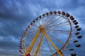 Great carousel called colloquially the ferris wheel Royalty Free Stock Photo