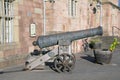 Great Castle House Cannon - Monmouth Royalty Free Stock Photo