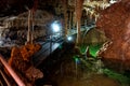 Great cave, Grotta di Su Mannau, Fluminimaggiore, Sardinia Royalty Free Stock Photo