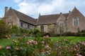 Great Chalfield Manor near Bradford on Avon, Wiltshire UK, photographed in autumn. Royalty Free Stock Photo