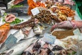 Great choice of fresh fish and seafood
