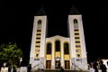 The Great Church of Saint James Our Lady of Medjugorje Royalty Free Stock Photo