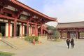 Couple visit the great ciensi temple, adobe rgb