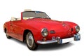 Vintage Karman Ghia in red