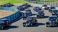 Classic Citroen Traccion Avant race on a track