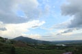 Great cloud above the hill