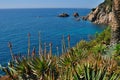 Costa Brava - mediterranien coastline in Spain Royalty Free Stock Photo