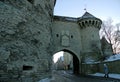 The Great Coastal Gate in the city wall of Tallinn, Estonia