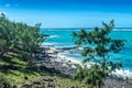 Anse Femi Beach At Graviers - Rodrigues Island - Mauritius Royalty Free Stock Photo