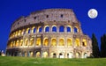 Great Colosseum at dusk, Rome, Italy Royalty Free Stock Photo