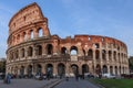 Great Colosseum at dusk Royalty Free Stock Photo