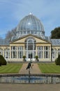 Great conservatory at Syon Park. Royalty Free Stock Photo