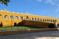 The great convent de San Antonio de Padua in Izamal, Mexico