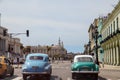 American retro cars in Cuba