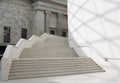 The Great Court in the British Museum in London Royalty Free Stock Photo