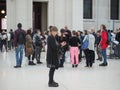 Great Court at the British Museum in London Royalty Free Stock Photo