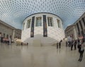 Great Court at the British Museum in London Royalty Free Stock Photo