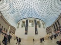 Great Court at the British Museum in London Royalty Free Stock Photo