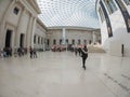 Great Court at the British Museum in London Royalty Free Stock Photo