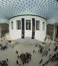 Great Court at the British Museum in London Royalty Free Stock Photo