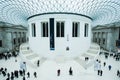 The Great Court at the British Museum in London Royalty Free Stock Photo