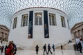 Great Court, ÃÂovered central quadrangle of the British Museum in London Royalty Free Stock Photo