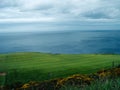 Great dark lake in Scotland