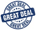 Great deal stamp Royalty Free Stock Photo