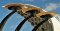 Fountain detail in Peniscola, Castellon - Spain Royalty Free Stock Photo