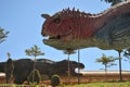 Great dinosaur Park, where traces of these ancient reptiles