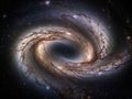 The Great Divide: Spiral Galaxy\'s Cosmic Rift