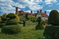 Great Dixter house and garden view Royalty Free Stock Photo