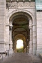 The Great Door at Sacre Coeur Royalty Free Stock Photo