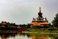 German Monastery: the lotus stupa Royalty Free Stock Photo
